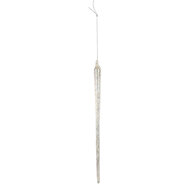Clayre &amp; Eef | Kersthanger Transparant &oslash; 2x25 cm | 6GL5284