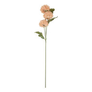 Clayre & Eef | Decoratie tak met bloemen Roze Groen 10x8x64 cm | 6PL0397LP
