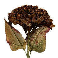 Clayre & Eef | Decoratie tak met bloemen Bruin Groen 15x15x47 cm | 6PL0404CH