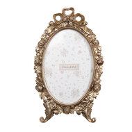 Clayre &amp; Eef | Fotolijst Goudkleurig 13x2x23 cm / 10x15 cm | 2F1283