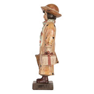 Clayre &amp; Eef | Decoratie Kind Bruin Beige 14x9x27 cm | 6PR5555