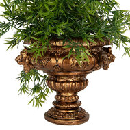 Clayre &amp; Eef | Decoratie Bloempot Binnen Goudkleurig 26x22x21 cm | 6PR5582