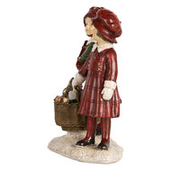 Clayre &amp; Eef | Kerstdecoratie Kinderen Rood Groen 11x6x12 cm | 6PR5678