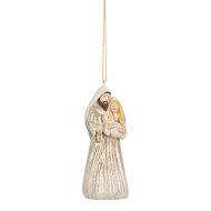 Clayre &amp; Eef | Decoratie hanger Kerstgroep Beige 5x4x11 cm | 6PR5649