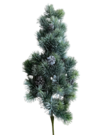 Decoratie nobilis dennenappels kersttak groen bruin 80 cm | PX05026PT | Home Sweet Home | Stoer &amp; Sober Woonstijl