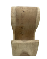 Wijnrek 3 flessen naturel 30 x 25  bruin Suarhout Indonesi&euml; | HSH59681 | Home Sweet Home | Stoer &amp; Sober Woonstijl