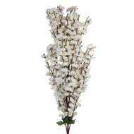 Clayre &amp; Eef | Decoratie tak met bloemen Beige Groen 15x10x100 cm | 5PL0168BE