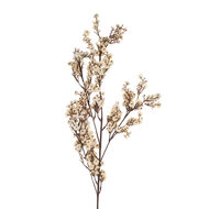 Clayre &amp; Eef | Kunstbloem Wit Bruin 10x8x104 cm | 5PL0200W