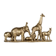 Clayre &amp; Eef | Decoratie Dieren Goudkleurig 52x14x30 cm | 6PR5633