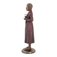 Clayre &amp; Eef | Decoratie Aap Bruin Rood 9x8x28 cm | 6PR5636