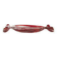 Clayre & Eef | Schaaltje van Glas Rood 23x11x4 cm | 6GL5200