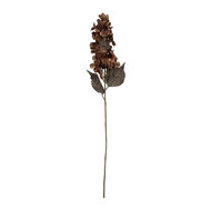 Clayre &amp; Eef | Decoratie tak met bloemen Bruin Groen 8x8x72 cm | 6PL0396CH