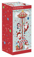 Dekoratief | Tea for two 'Santa Carrousel', porselein, 240ml+240ml+500ml | A246031