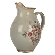 Clayre & Eef | Decoratieve Schenkkan Grijs 16x12x18 cm | 6CE2234S