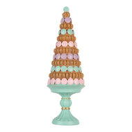 Clayre & Eef | Kerstdecoratie Kerstboom Groen Bruin ø 13x40 cm | 6PR5861
