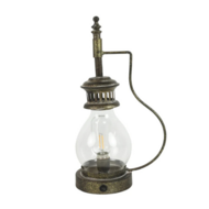 Countryfield – LED lamp Haiko S – Olielamp 2x aa met timer | 807363 | Stoer & Sober Woonstijl