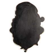 Clayre &amp; Eef | Wanddecoratie Kerstman Wit Rood 23x5x31 cm | 6PR5781