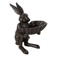 Clayre &amp; Eef | Vogelbad Bruin 16x13x17 cm | 6Y5740