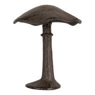 Clayre &amp; Eef | Decoratie Paddenstoel Bruin 12x11x14 cm | 6Y5744