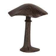 Clayre &amp; Eef | Decoratie Paddenstoel Bruin 12x11x14 cm | 6Y5744