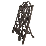 Clayre &amp; Eef | Kookboekenstandaard Bruin 27x5x27 cm | 6Y5751