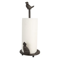 Clayre &amp; Eef | Keukenrolhouder Bruin &oslash; 14x36 cm | 6Y5754