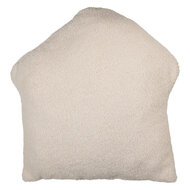 Clayre &amp; Eef | Sierkussen Wit Beige 45x40x10 cm | KG035.008