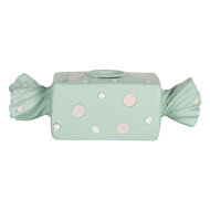 Clayre &amp; Eef | Kandelaar Blauw Wit 14x6x4 cm | 6PR5778BL