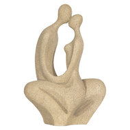 Clayre &amp; Eef | Decoratie zittend Koppel Beige 16x8x25 cm | 6PR5912