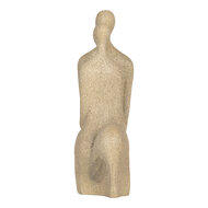 Clayre &amp; Eef | Decoratie zittend Koppel Beige 16x8x25 cm | 6PR5912