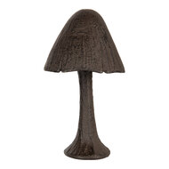 Clayre &amp; Eef | Decoratie Paddenstoel Bruin 7x7x13 cm | 6Y5746