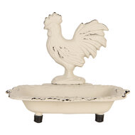 Clayre &amp; Eef | Zeepbakje Beige 16x12x13 cm | 6Y5747