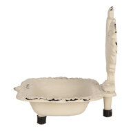 Clayre &amp; Eef | Zeepbakje Beige 16x12x13 cm | 6Y5747