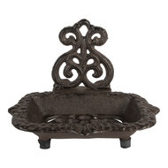 Clayre &amp; Eef | Zeepbakje Bruin 15x11x11 cm | 6Y5748