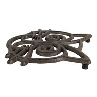Clayre &amp; Eef | Onderzetters Pannen Bruin 16x17x2 cm | 6Y5761