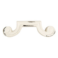 Clayre & Eef | Handgreep Wit 12x4x3 cm | 6Y5766