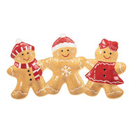 Clayre &amp; Eef | Serveerschaal Bruin Rood 37x20x3 cm | 6CE2364