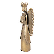 Clayre &amp; Eef | Decoratie Engel Bruin 17x10x39 cm | 6Y5943