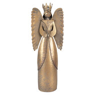 Clayre &amp; Eef | Decoratie Engel Bruin 17x10x46 cm | 6Y5944