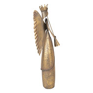 Clayre &amp; Eef | Decoratie Engel Bruin 20x16x52 cm | 6Y5945