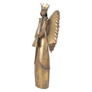 Clayre &amp; Eef | Decoratie Engel Bruin 20x16x52 cm | 6Y5945