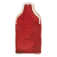 Clayre &amp; Eef | Decoratie Huisje met LED Rood Groen 4x4x8 cm | 6CE2297