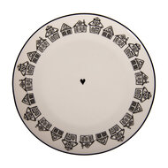 Clayre &amp; Eef | Klein bord Beige Bruin &oslash; 20x2 cm | GBBDP