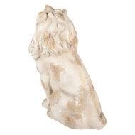 Clayre &amp; Eef | Decoratie Leeuw Beige Bruin 50x30x62 cm | 5MG0080