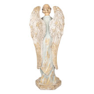 Clayre &amp; Eef | Decoratie Engel Beige Grijs 28x20x70 cm | 5MG0082