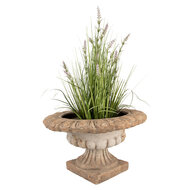 Clayre & Eef | Plantentafel Beige Bruin 35x35x92 cm | 5MG0086