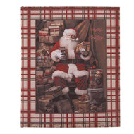 Clayre & Eef | Doos in boekvorm (3) Bruin Rood 27x22x7 / 22x17x6 / 18x13x4 cm | 6H2465