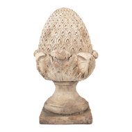 Clayre & Eef | Decoratie Ornament Beige 27x27x45 cm | 6MG0132