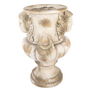 Clayre & Eef | Bloempot Binnen Beige Bruin 36x38x50 cm | 6MG0136