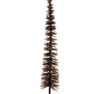 Clayre & Eef | Decoratie Kerstboom Bruin Goudkleurig ø 5x25 cm | 66315CH